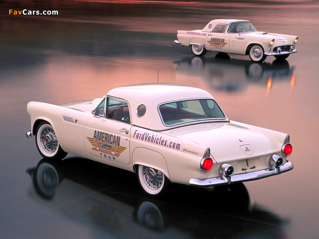 Ford Thunderbird 1956 wallpapers (640 x 480)