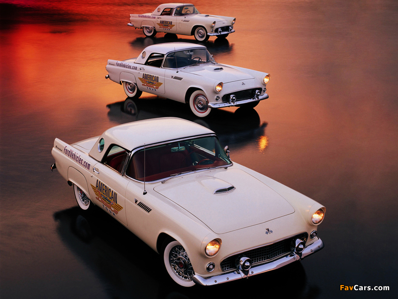 Ford Thunderbird 1956 wallpapers (800 x 600)