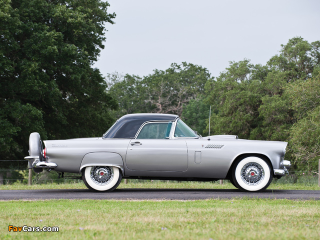 Ford Thunderbird 1956 wallpapers (640 x 480)