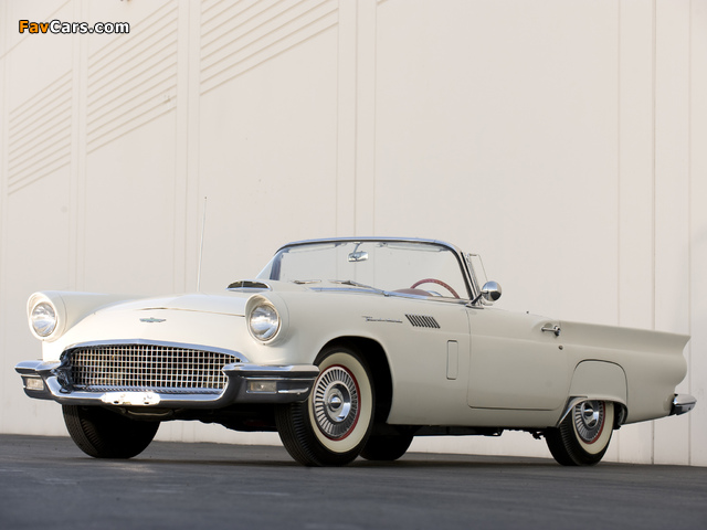 Ford Thunderbird 1957 images (640 x 480)