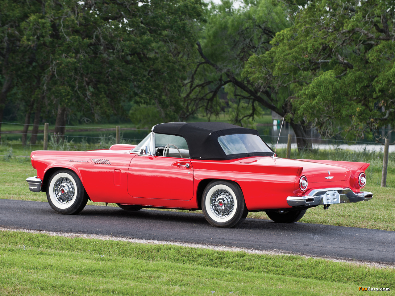 Ford Thunderbird 1957 photos (1280 x 960)