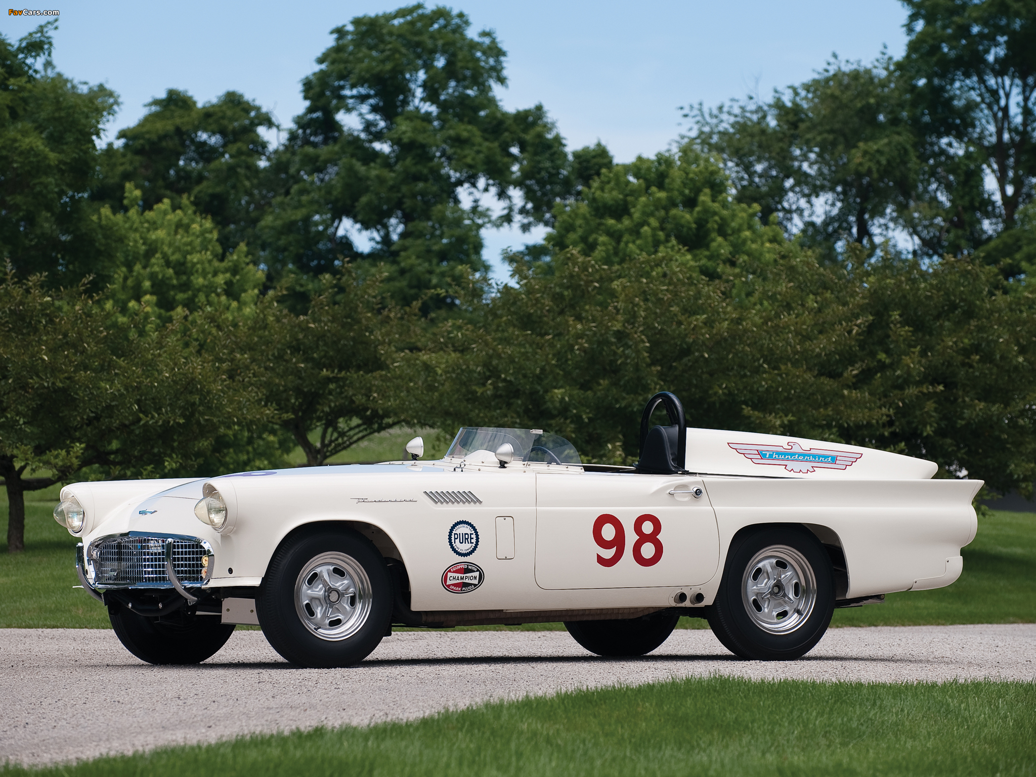 Ford Thunderbird Experimental Race Car 1957 pictures (2048 x 1536)
