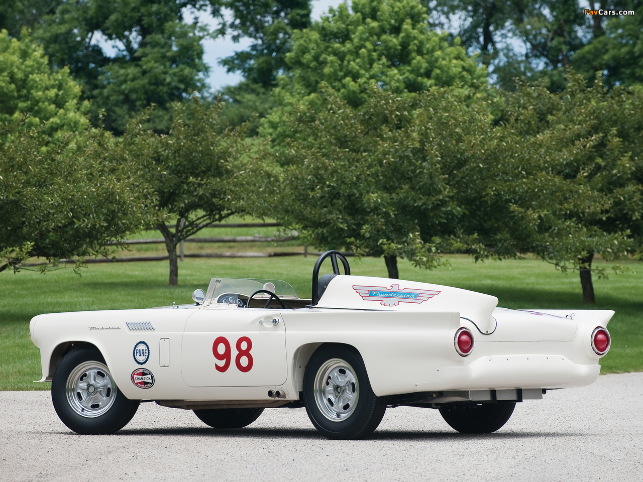 Ford Thunderbird Experimental Race Car 1957 pictures (1280 x 960)