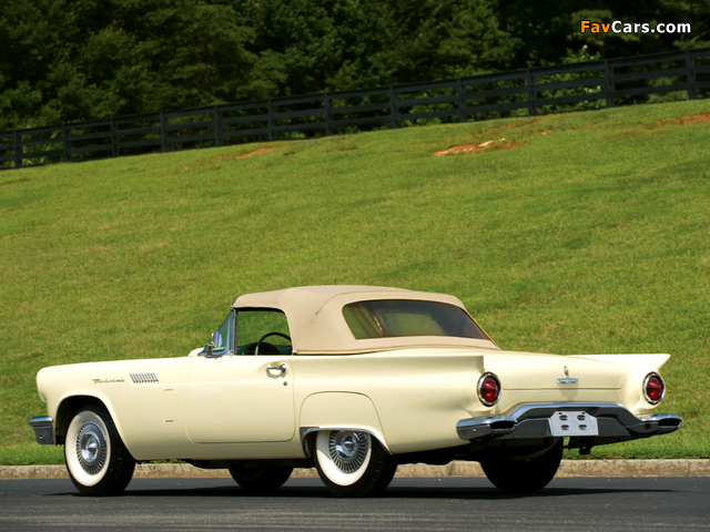 Ford Thunderbird 1957 pictures (640 x 480)