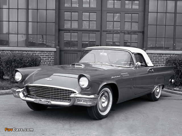 Ford Thunderbird 1957 wallpapers (640 x 480)