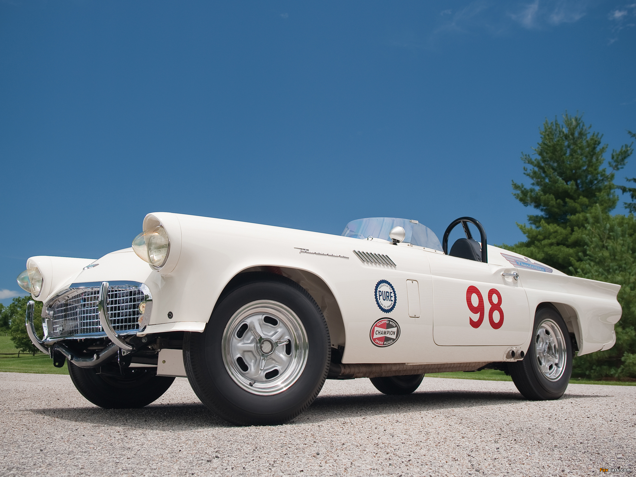 Ford Thunderbird Experimental Race Car 1957 wallpapers (2048 x 1536)