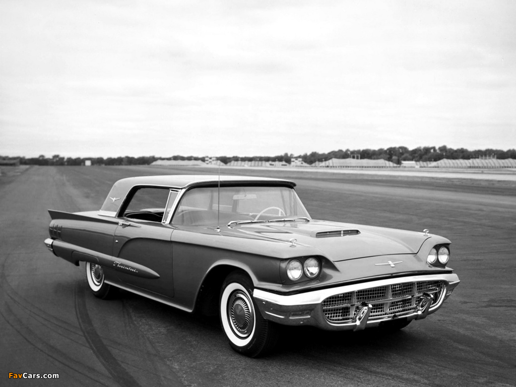Ford Thunderbird 1958 wallpapers (1024 x 768)