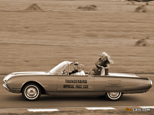 Ford Thunderbird Indy 500 Pace Car 1961 pictures (640 x 480)