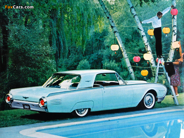 Ford Thunderbird 1961 wallpapers (640 x 480)