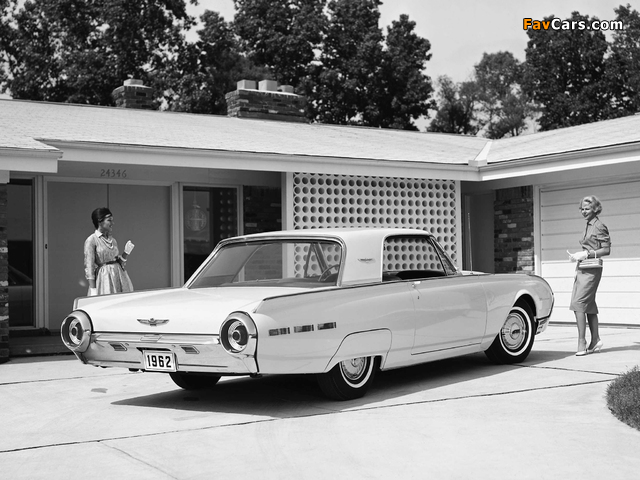 Ford Thunderbird Hardtop Coupe (63A) 1962 images (640 x 480)