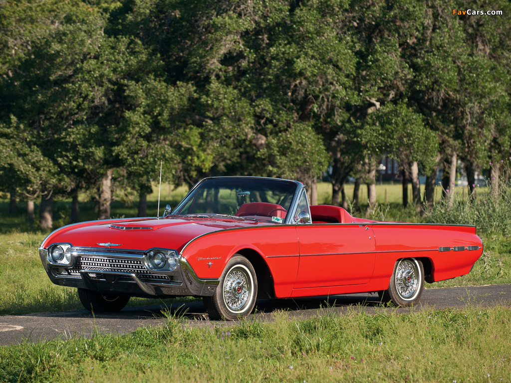 Ford Thunderbird Sports Roadster 1962 images (1024 x 768)