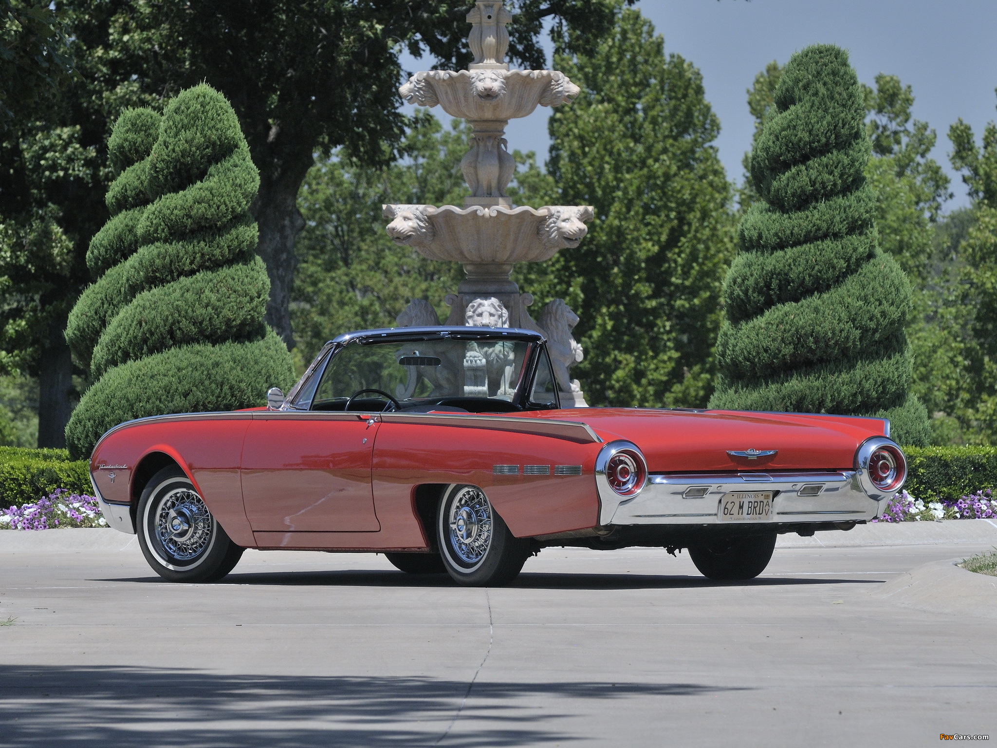Ford Thunderbird Sports Roadster 1962 wallpapers (2048 x 1536)