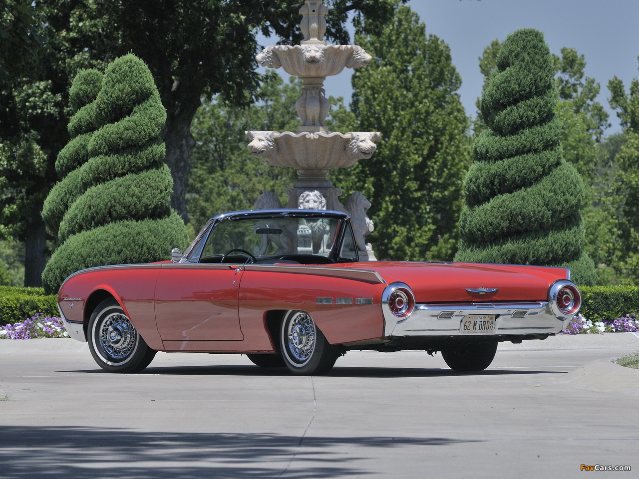 Ford Thunderbird Sports Roadster 1962 wallpapers (1280 x 960)