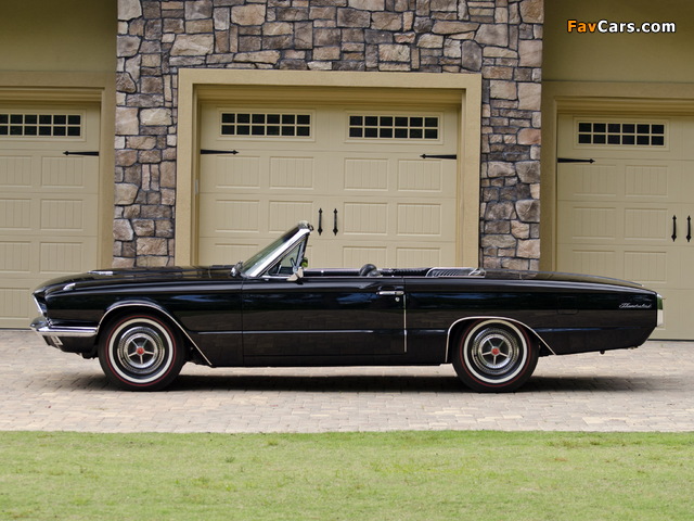 Ford Thunderbird Convertible (76A) 1966 images (640 x 480)