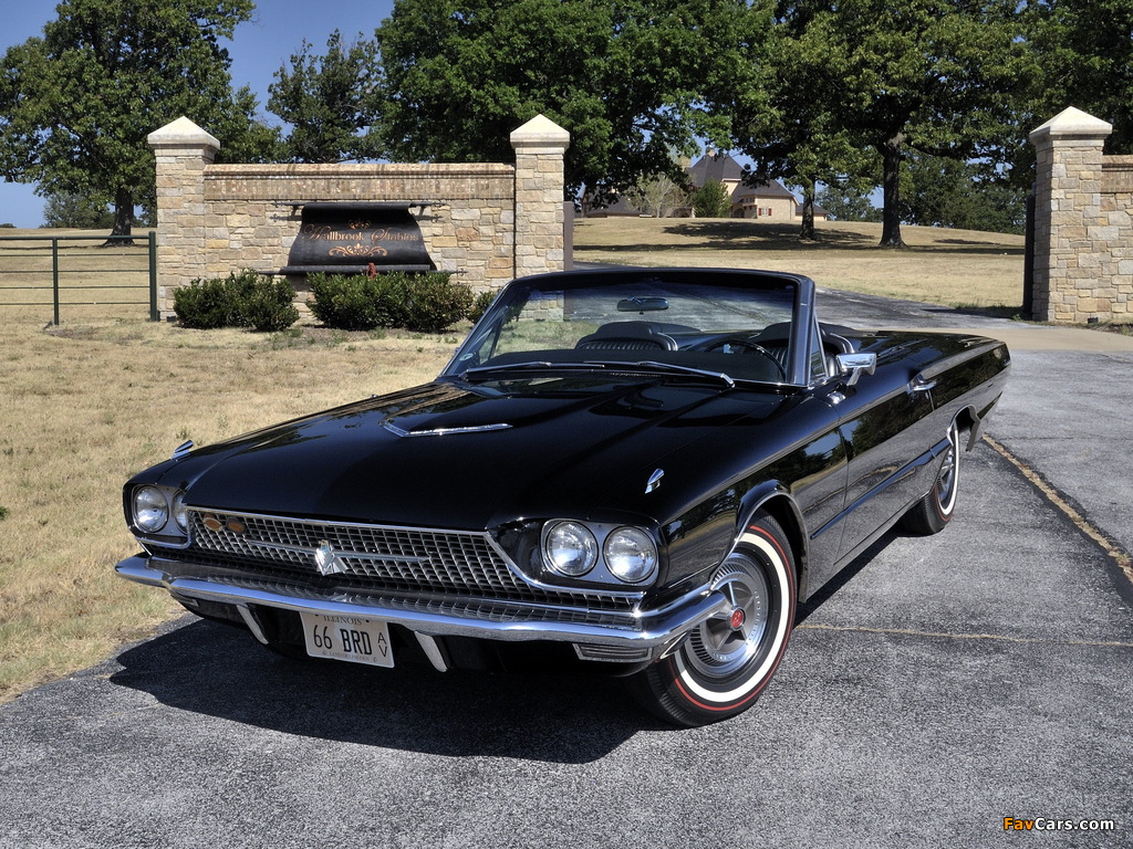 Ford Thunderbird Convertible (76A) 1966 images (1024 x 768)