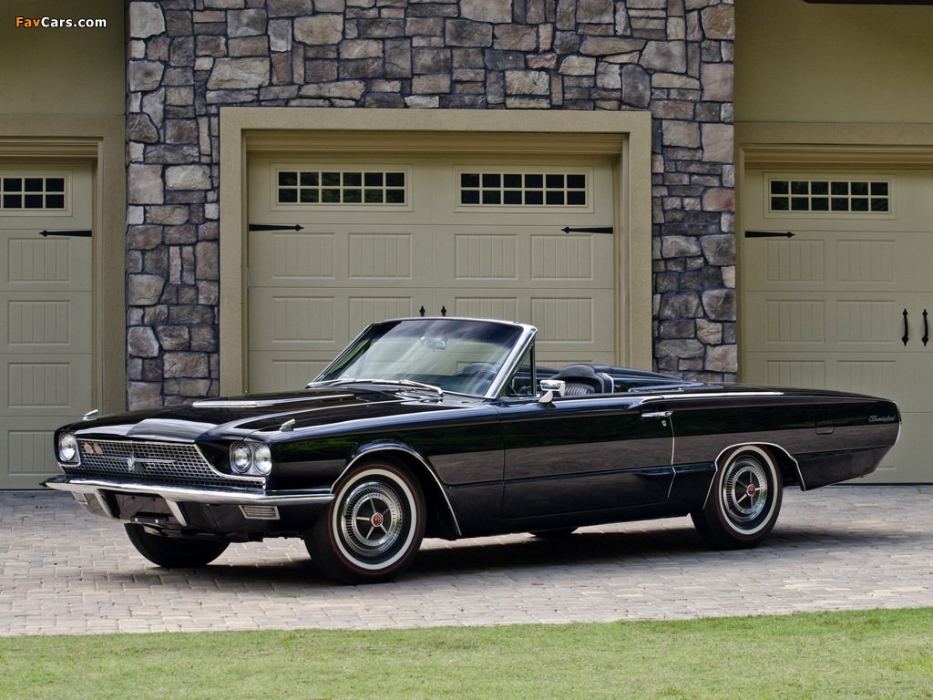 Ford Thunderbird Convertible (76A) 1966 images (1024 x 768)