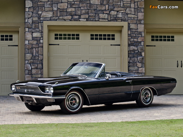 Ford Thunderbird Convertible (76A) 1966 images (640 x 480)