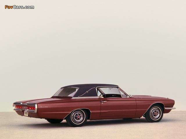 Ford Thunderbird Town Landau Coupe (63D) 1966 photos (640 x 480)