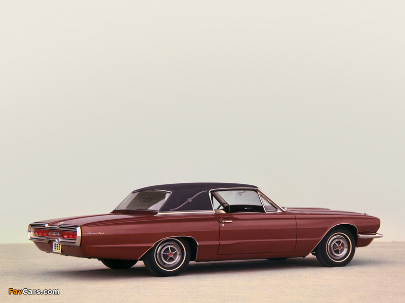 Ford Thunderbird Town Landau Coupe (63D) 1966 photos (800 x 600)