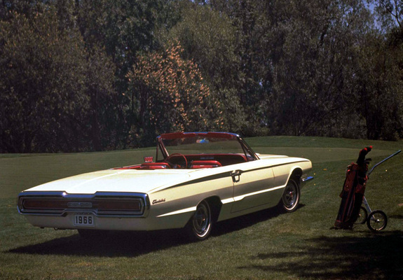 Ford Thunderbird Convertible (76A) 1966 pictures