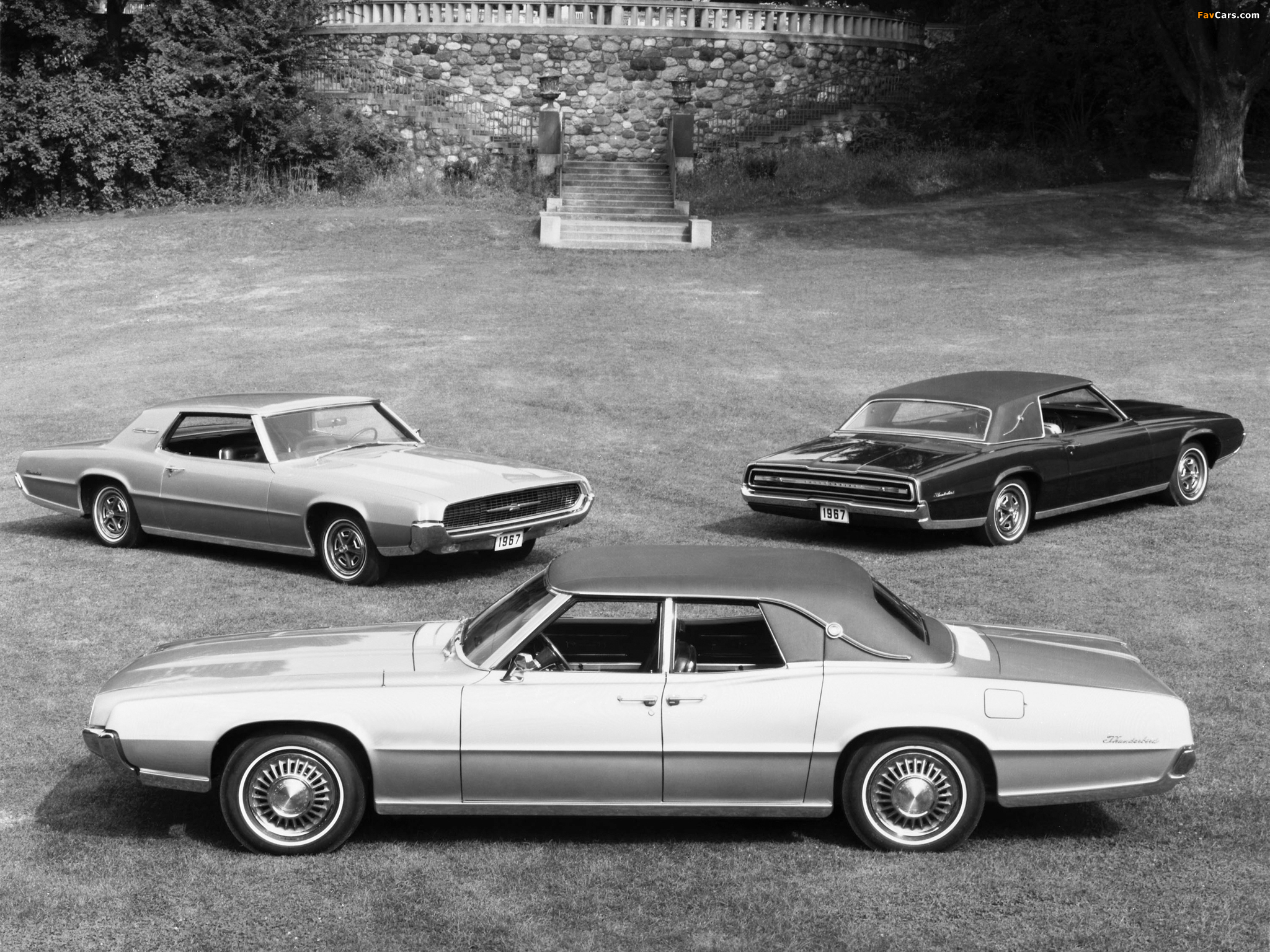 Ford Thunderbird Hardtop Coupe, Landau Sedan & Landau Coupe 1967 images (2048 x 1536)