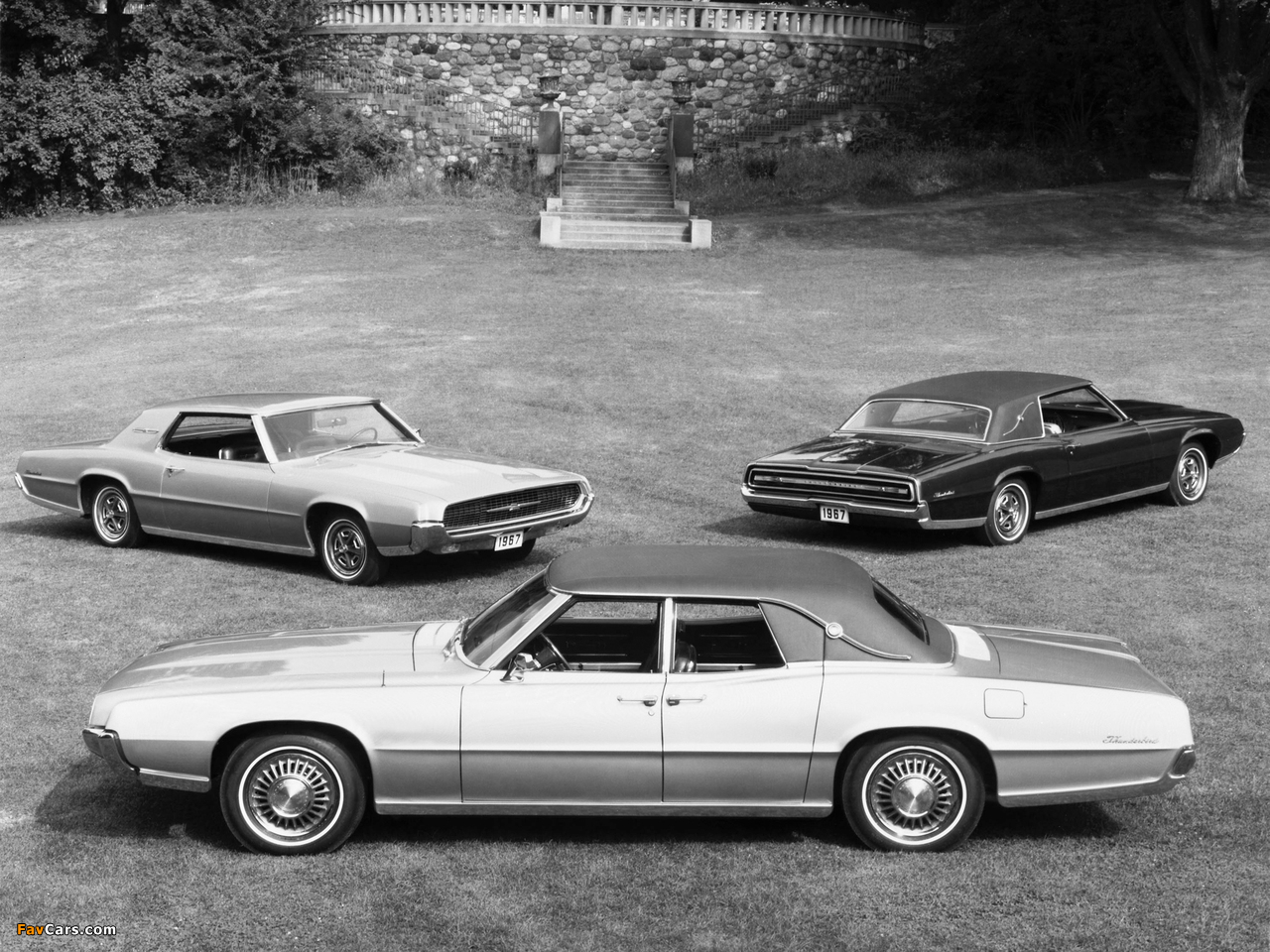 Ford Thunderbird Hardtop Coupe, Landau Sedan & Landau Coupe 1967 images (1280 x 960)