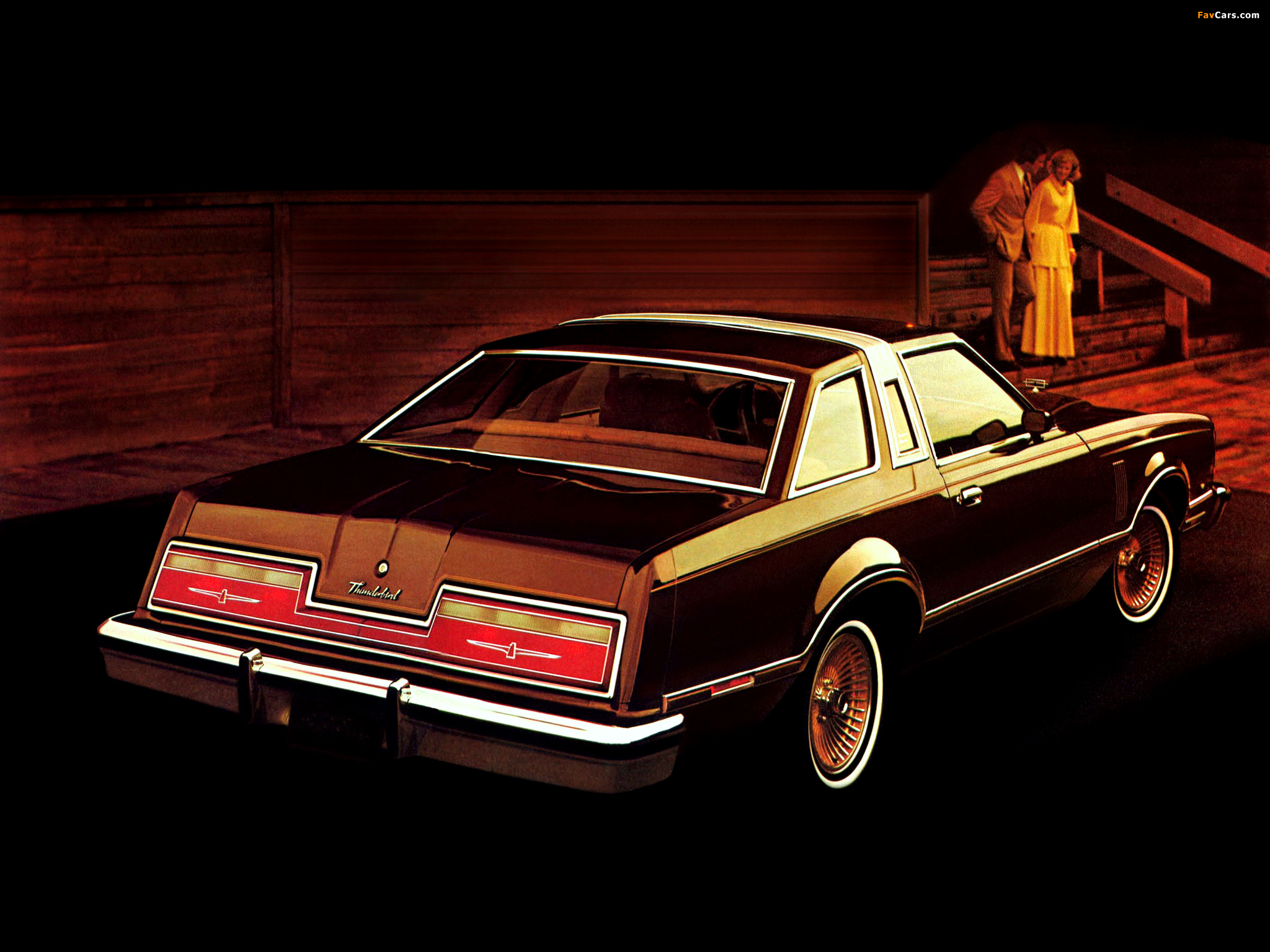 Ford Thunderbird Town Landau 1977 wallpapers (2048 x 1536)