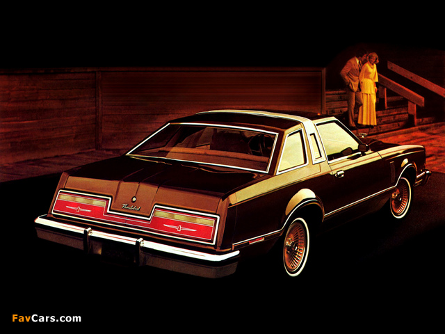 Ford Thunderbird Town Landau 1977 wallpapers (640 x 480)