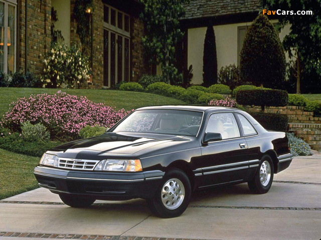 Ford Thunderbird 1987–88 images (640 x 480)