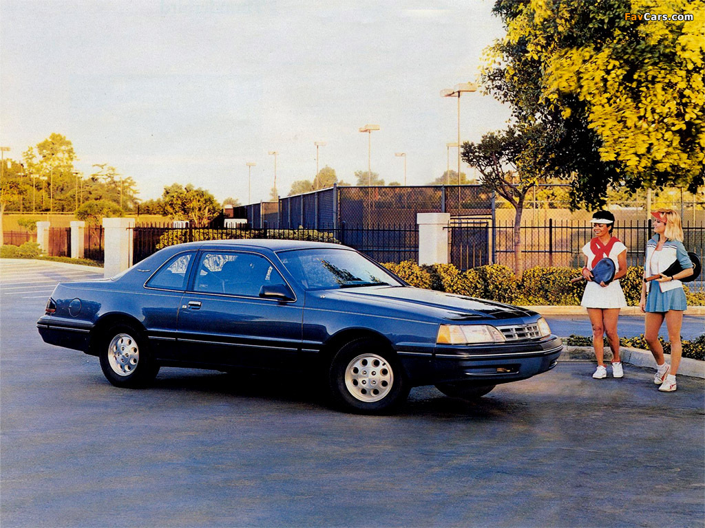 Ford Thunderbird 1987–88 photos (1024 x 768)