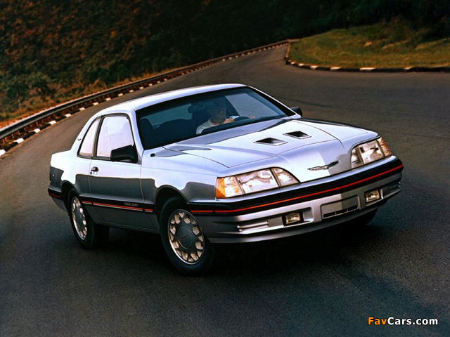 Ford Thunderbird 1987–88 wallpapers (640 x 480)