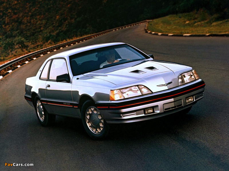 Ford Thunderbird 1987–88 wallpapers (800 x 600)