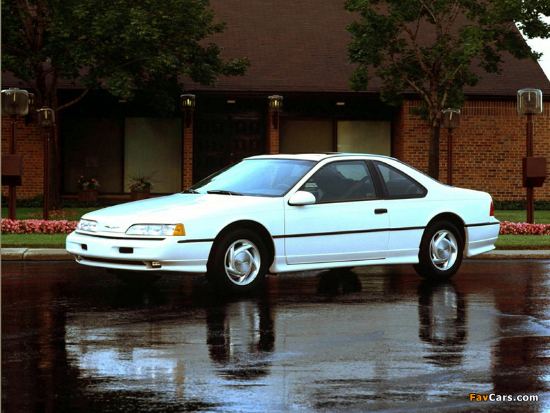 Ford Thunderbird Super Coupe 1989–93 wallpapers (800 x 600)