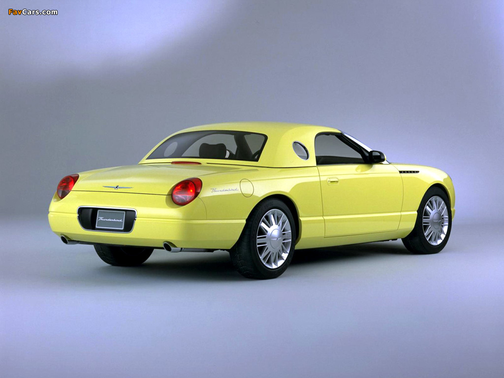 Ford Thunderbird Concept 2000 images (1024 x 768)