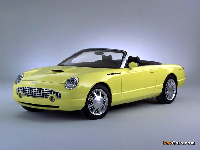 Ford Thunderbird Concept 2000 images (640 x 480)