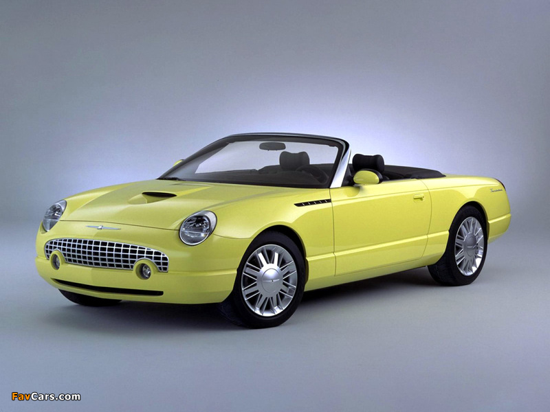 Ford Thunderbird Concept 2000 images (800 x 600)