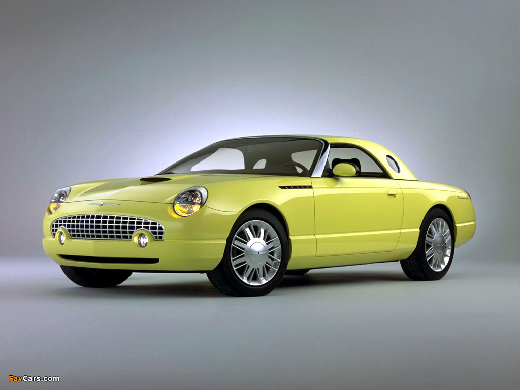 Ford Thunderbird Concept 2000 pictures (1024 x 768)