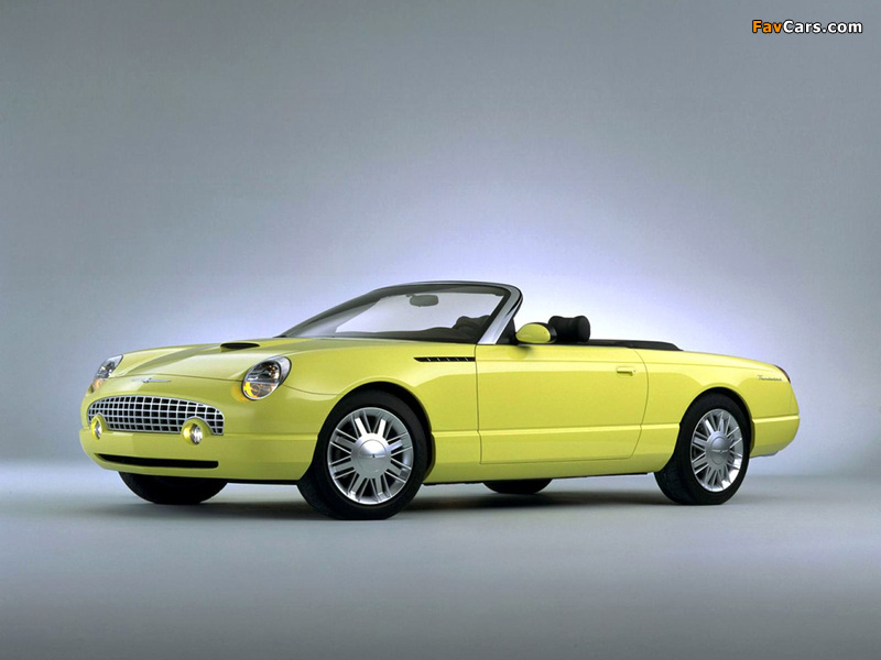 Ford Thunderbird Concept 2000 wallpapers (800 x 600)