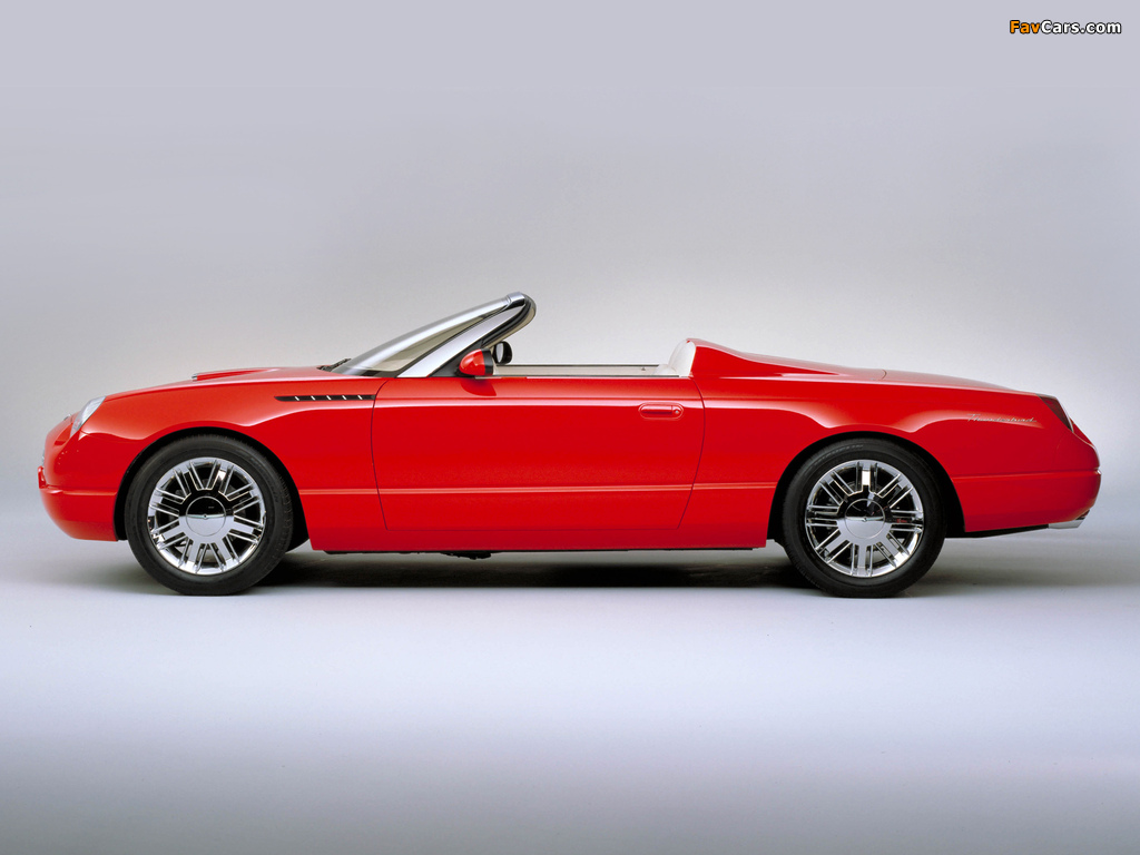 Ford Thunderbird Sports Roadster Concept 2001 images (1024 x 768)