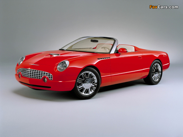 Ford Thunderbird Sports Roadster Concept 2001 pictures (640 x 480)