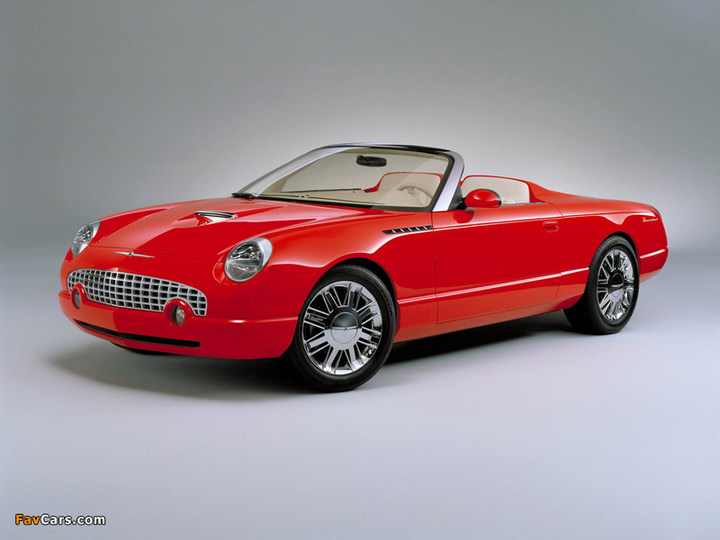 Ford Thunderbird Sports Roadster Concept 2001 pictures (800 x 600)