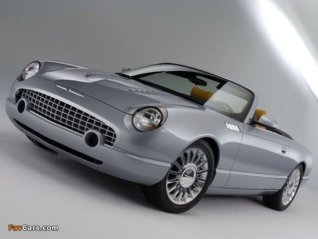 Ford SuperCharged Thunderbird Concept 2003 wallpapers (640 x 480)