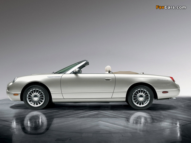 Ford Thunderbird 50th Anniversary 2004 pictures (640 x 480)