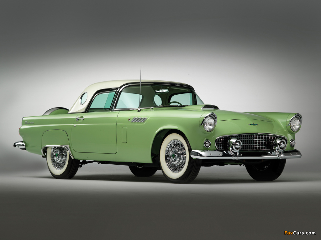 Images of Ford Thunderbird 1956 (1024 x 768)