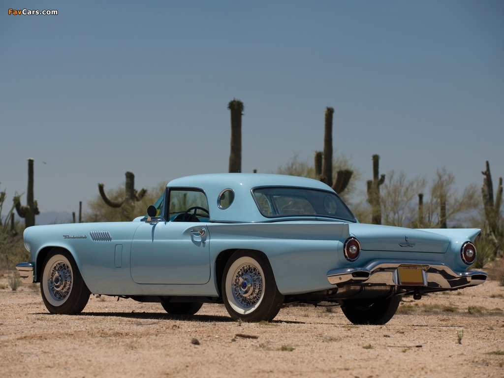 Images of Ford Thunderbird 1957 (1024 x 768)
