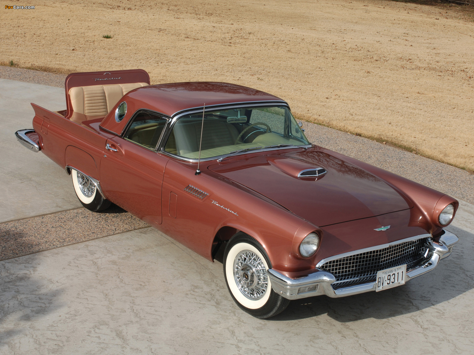 Images of Ford Thunderbird Rumble Seat 1957 (1600 x 1200)