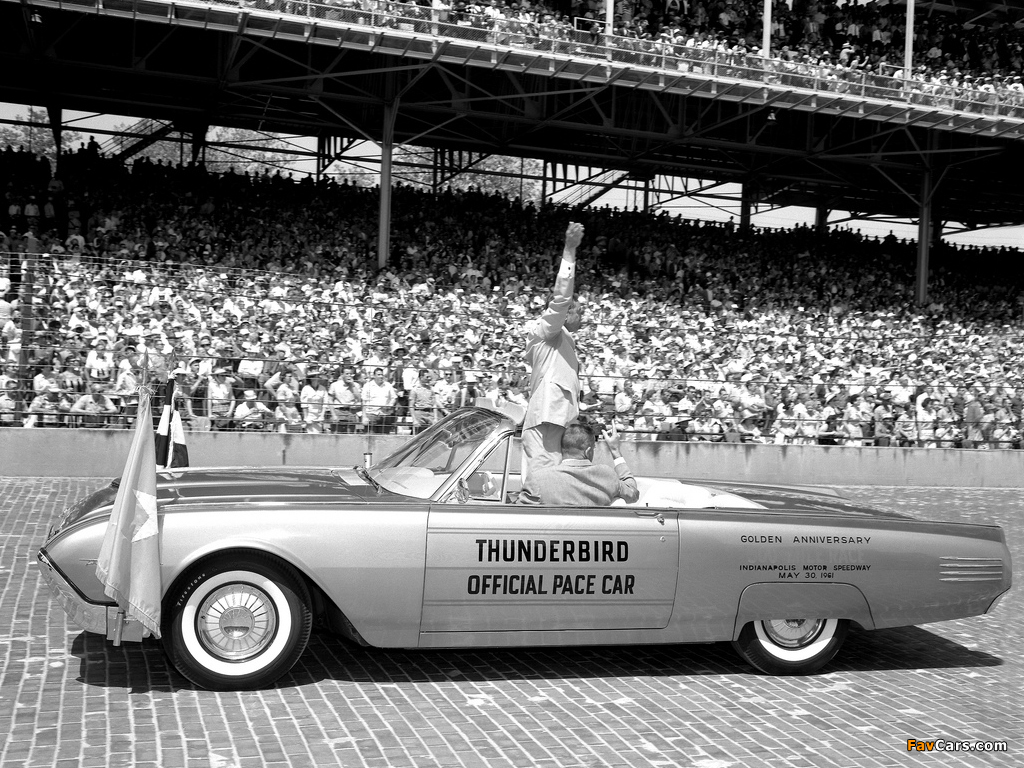 Images of Ford Thunderbird Indy 500 Pace Car 1961 (1024 x 768)