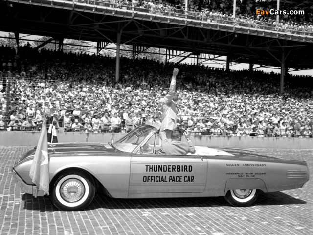 Images of Ford Thunderbird Indy 500 Pace Car 1961 (640 x 480)
