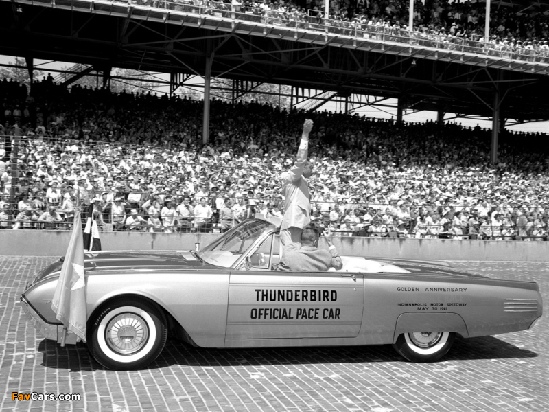 Images of Ford Thunderbird Indy 500 Pace Car 1961 (800 x 600)