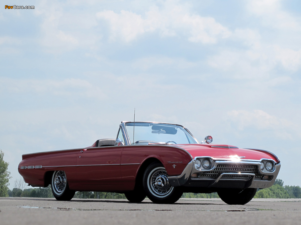 Images of Ford Thunderbird Sports Roadster 1962 (1024 x 768)